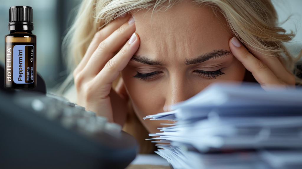 kobieta, ból głowy